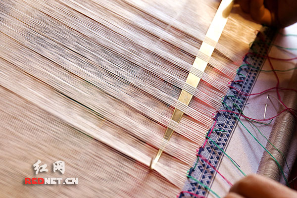 通道:侗锦致富“织”幸福_社会_怀化站_红网
